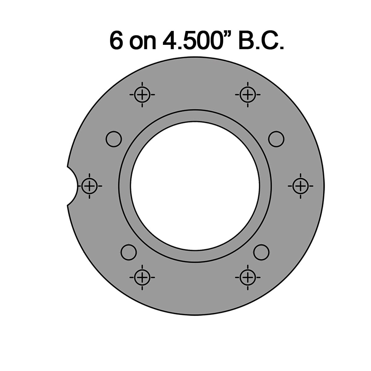 Strange Pro Series Rear Brake Kit | For One Piece Aluminum Dragster Housing | 1 Pc Rotors, 4 Piston Calipers & DTC-30 Semi Metallic Pads