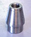 3/8" LH Threaded Tube End for 7/8" X .058 Wall Tubing