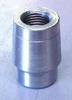 1/2" LH Threaded Tube End for 7/8" X .065 Wall Tubing