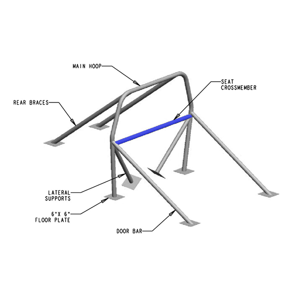 Seat Crossmember 1 3/4